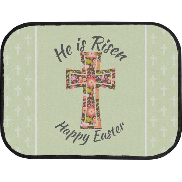 Easter Cross Back Seat Car Mat