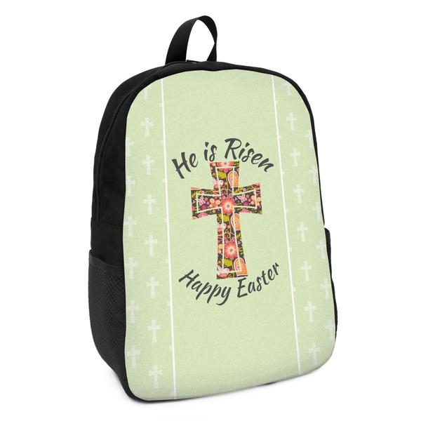 Custom Easter Cross Kids Backpack