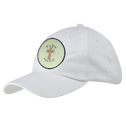 Easter Cross Baseball Cap - White