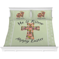 Easter Cross Comforter Set - King