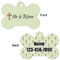 Easter Cross Bone Shaped Dog ID Tag - Large - Approval