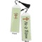 Easter Cross Bookmark with tassel - Front and Back