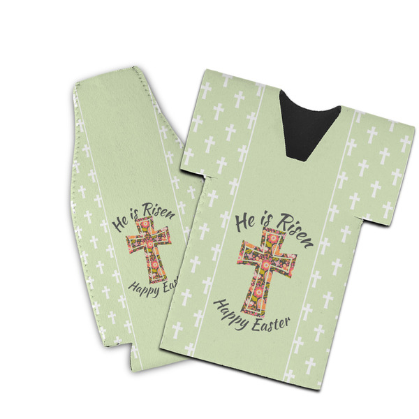 Custom Easter Cross Bottle Cooler