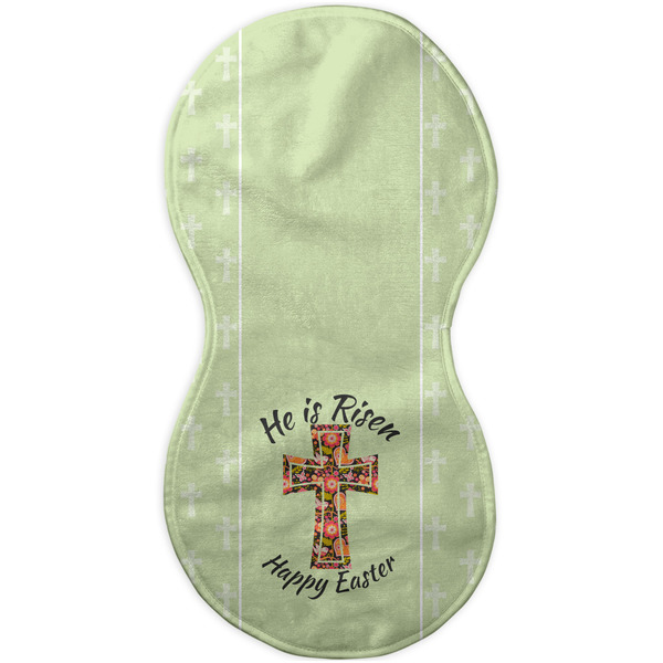 Easter Cross Burp Peanut Shaped Flat