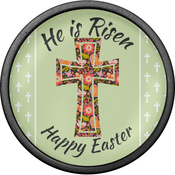 Easter Cross Cabinet Knob - Black - Front