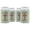 Easter Cross Can Cooler (12 oz) - Set of 4