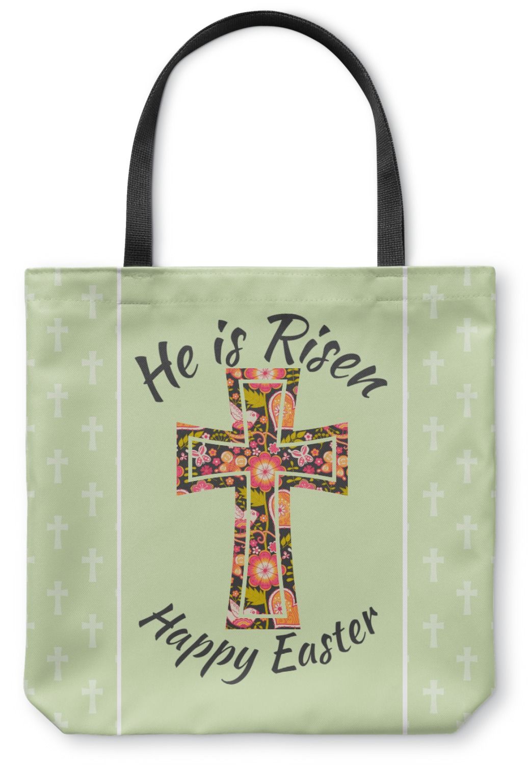 Easter Cross Canvas Tote Bag YouCustomizeIt