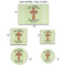 Easter Cross Car Magnets - SIZE CHART