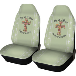 Easter Cross Car Seat Covers (Set of Two)