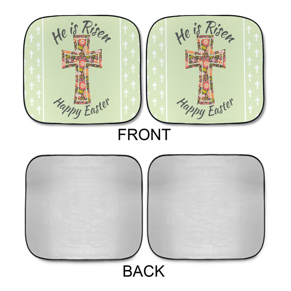 Easter Cross Car Sun Shades - APPROVAL