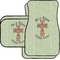 Easter Cross Car Floor Mats Set - 2 Front & 2 Back