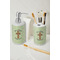 Easter Cross Ceramic Bathroom Accessories - LIFESTYLE (toothbrush holder & soap dispenser)