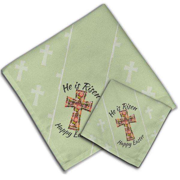 Easter Cross Cloth Napkins - Personalized Lunch & Dinner (PARENT MAIN)