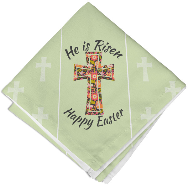 Custom Easter Cross Cloth Napkin