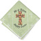 Easter Cross Cloth Napkins - Personalized Lunch (Folded Four Corners)