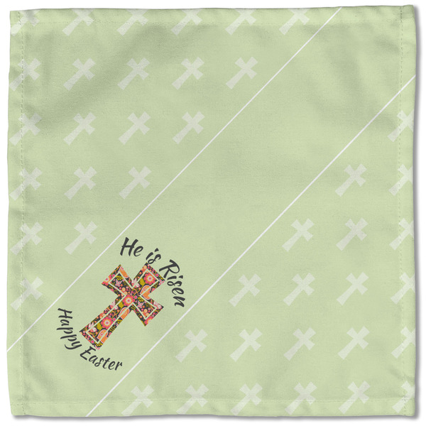 Easter Cross Cloth Napkins - Personalized Lunch (Single Full Open)