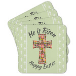 Easter Cross Cork Coaster - Set of 4