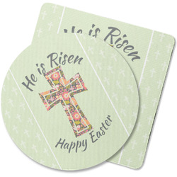 Easter Cross Rubber Backed Coaster