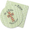 Easter Cross Rubber Backed Coaster