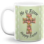 Easter Cross 11 Oz Coffee Mug - White
