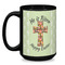 Easter Cross Coffee Mug - 15 oz - Black