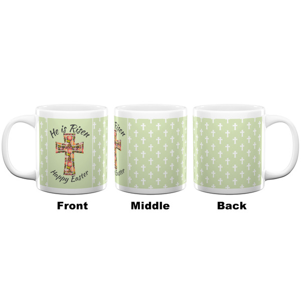 Easter Cross Coffee Mug - 20 oz - White APPROVAL