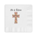 Easter Cross Coined Cocktail Napkins
