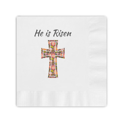Easter Cross Coined Cocktail Napkins