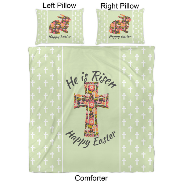 Easter Cross Comforter Set - Queen - Approval
