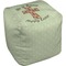 Easter Cross Cube Poof Ottoman (Top)