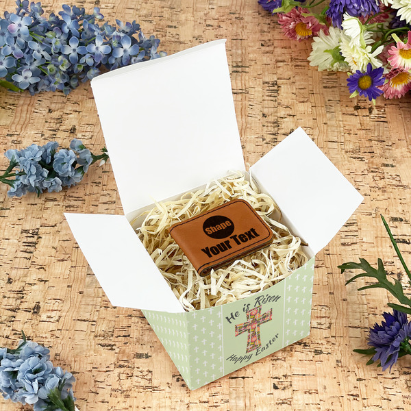 Easter Cross Cubic Gift Box - In Context