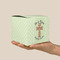 Easter Cross Cube Favor Gift Box - On Hand - Scale View