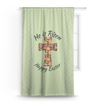 Easter Cross Curtain - 50"x84" Panel