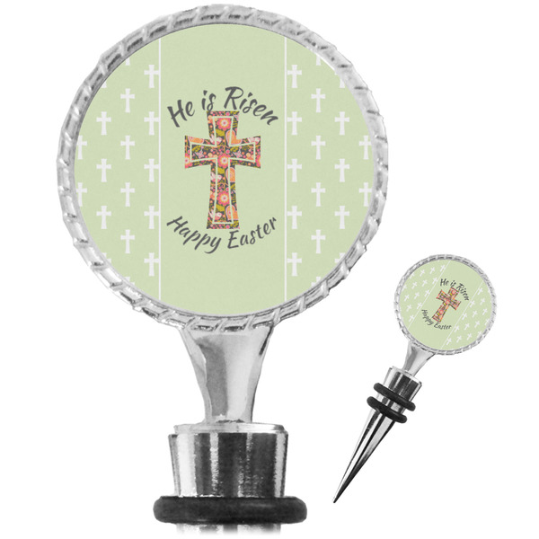 Custom Easter Cross Wine Bottle Stopper