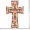 Easter Cross Custom Shape Iron On Patches - L - APPROVAL