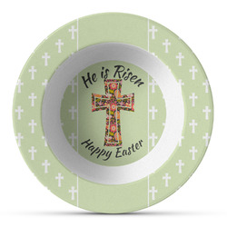 Easter Cross Plastic Bowl - Microwave Safe - Composite Polymer