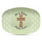 Easter Cross Plastic Platter - Microwave & Oven Safe Composite Polymer