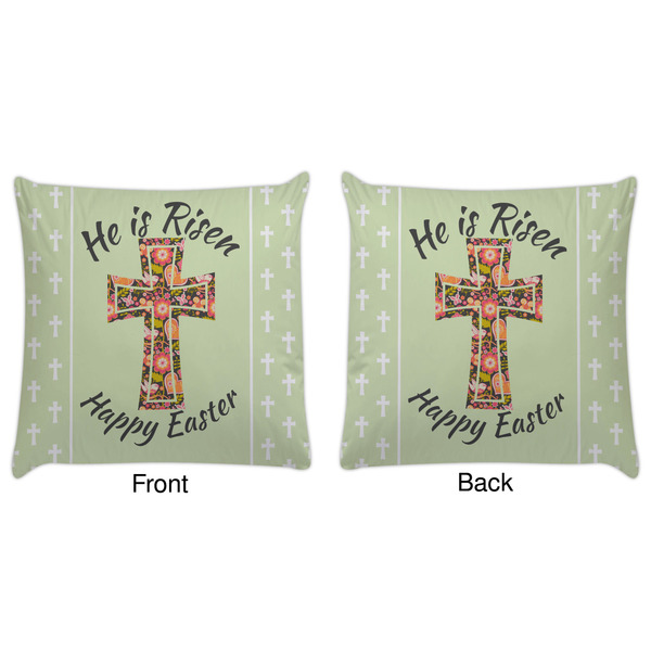 Easter Cross Decorative Pillow Case - Approval