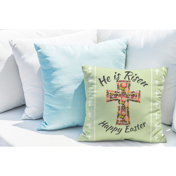 Easter Cross Decorative Pillow Case - LIFESTYLE 2