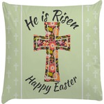 Easter Cross Decorative Pillow Case