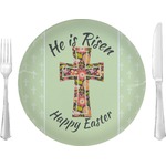 Easter Cross 10" Glass Lunch / Dinner Plates - Single or Set