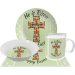 Easter Cross Dinner Set - Single 4 Pc Setting