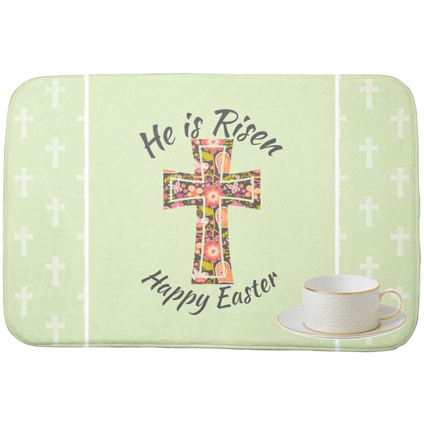 Easter Cross Dish Drying Mat