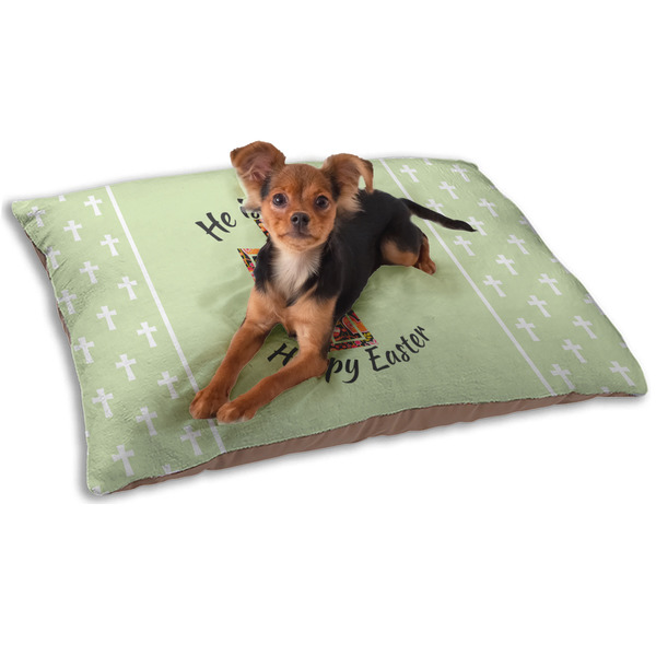 Easter Cross Dog Bed - Small LIFESTYLE