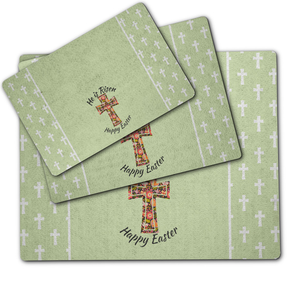 Easter Cross Dog Food Mat - MAIN (sm, med, lrg)