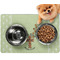 Easter Cross Dog Food Mat - Small LIFESTYLE