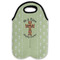 Easter Cross Double Wine Tote - Flat (new)
