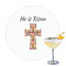 Easter Cross Drink Topper - Large - Single with Drink