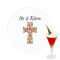 Easter Cross Drink Topper - Medium - Single with Drink