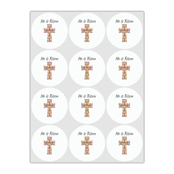 Easter Cross Drink Topper - Small - Set of 12